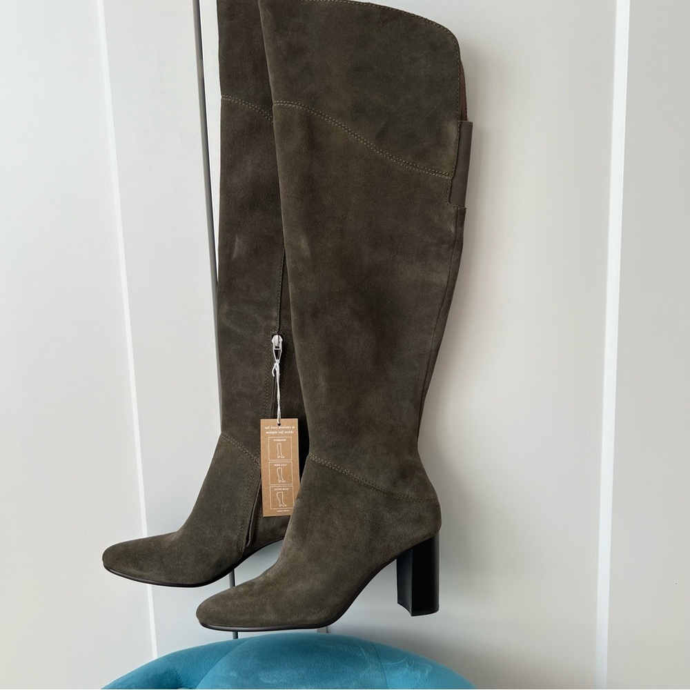 Dolce Vita Sury Boots Army Suede sz 6.5 - Picture 4 of 16